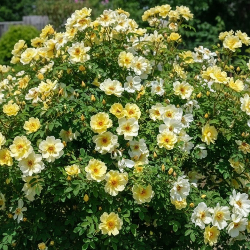 Rose Frühlingsgold - Buskrose / Barrods
