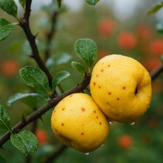 Storfrugtet Japankvæde Cido Red - Chaenomeles japonica Cido Red