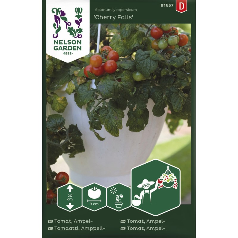 Hænge-cherrytomat frø, Cherry Falls