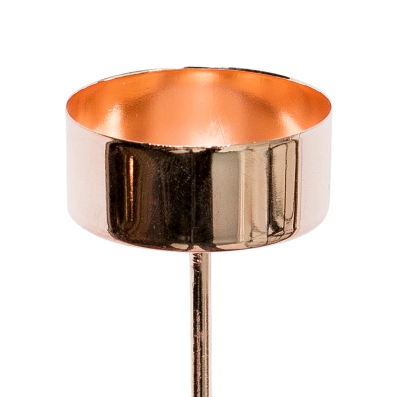 Fyrfadslysholder 'Spear' til dekorationer, Kobber