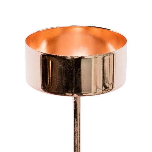 Fyrfadslysholder 'Spear' til dekorationer, Kobber