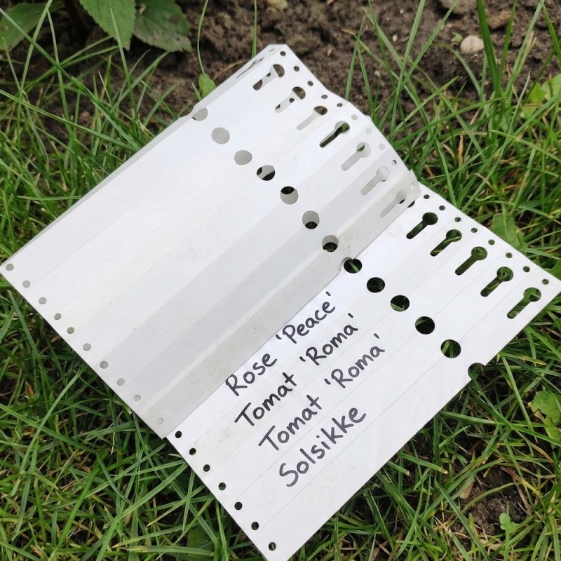 Sløjfeetiketter - 25 stk.