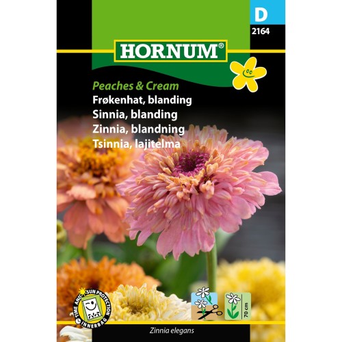 Frøkenhat frø, Peaches & Cream