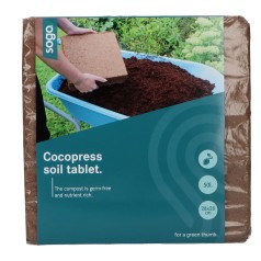 Kokosmuld, Komprimeret - 50...