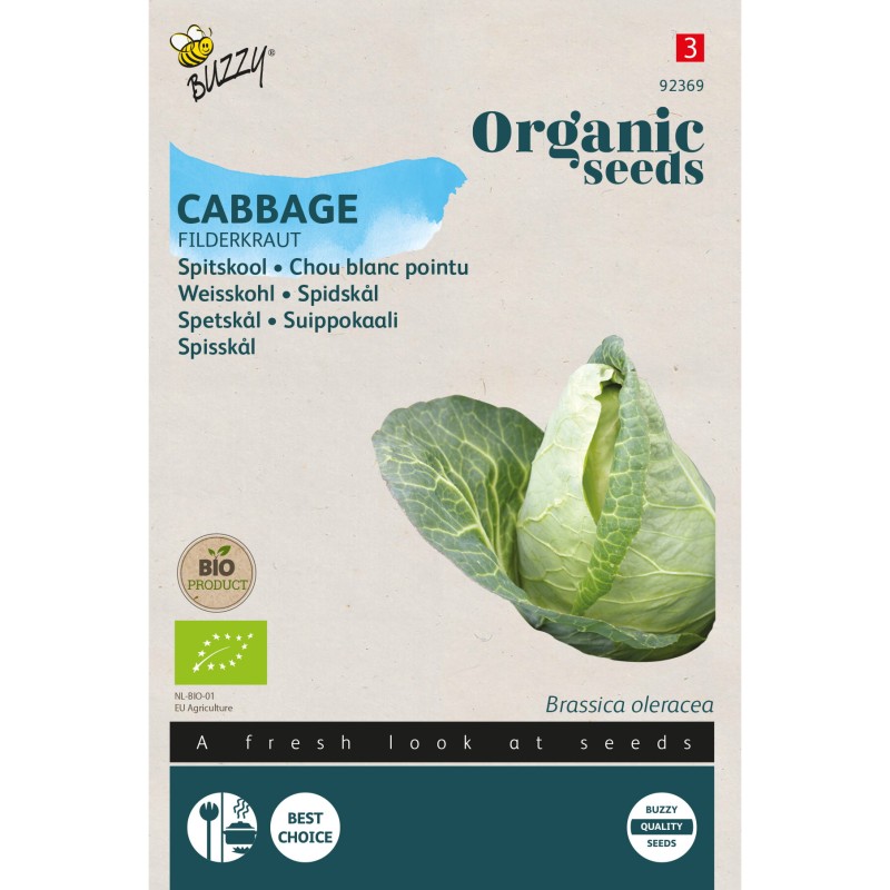 Økologisk, Spidskål frø, Filderkraut