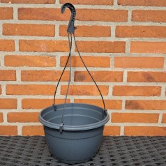 Ampel, Antracit 27 cm.