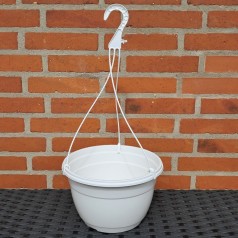 Ampel, Hvid 27 cm.