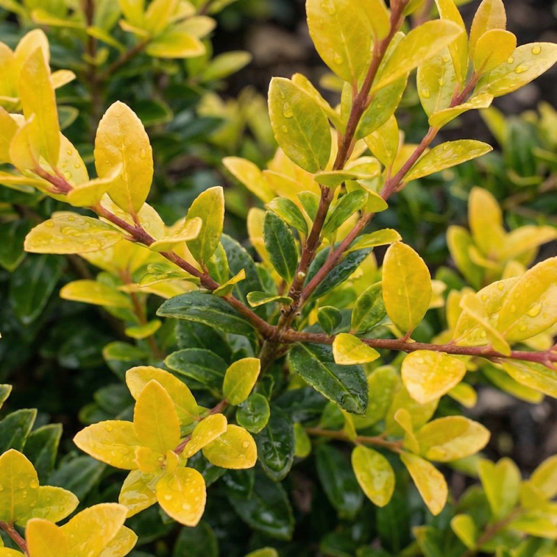 Kristtorn Småbladet Golden Gem 25-40 cm. - Ilex crenata Golden Gem