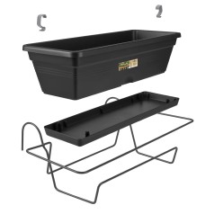 Altankasse sæt 50cm - sort