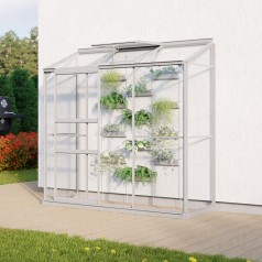Ida Vægdrivhus 1,3 m2 - Alu...