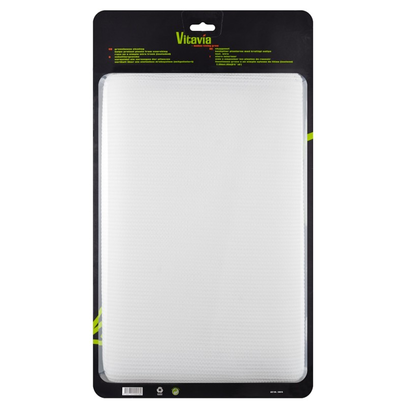 Skyggenet til drivhuset 259x183 cm. m/wire