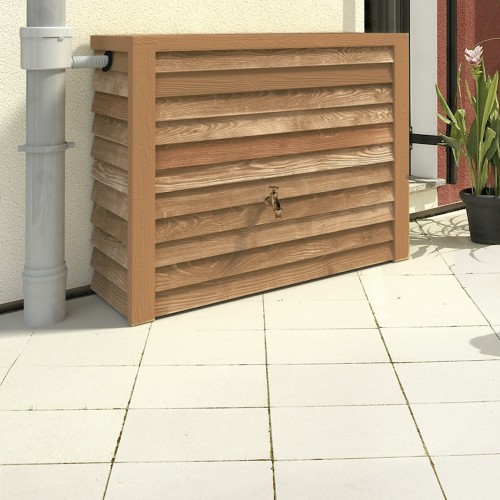 Woody Regnvandsbeholder 350 L - Lys Brun