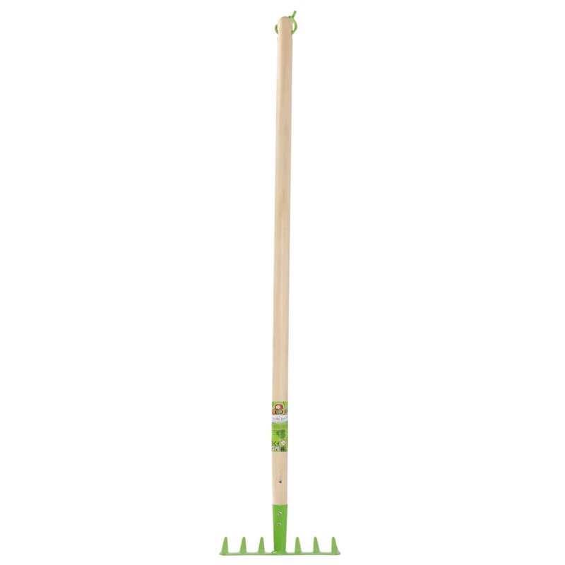 Børnerive m/ træskaft