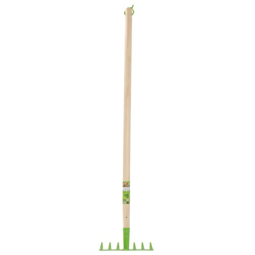 Børnerive m/ træskaft