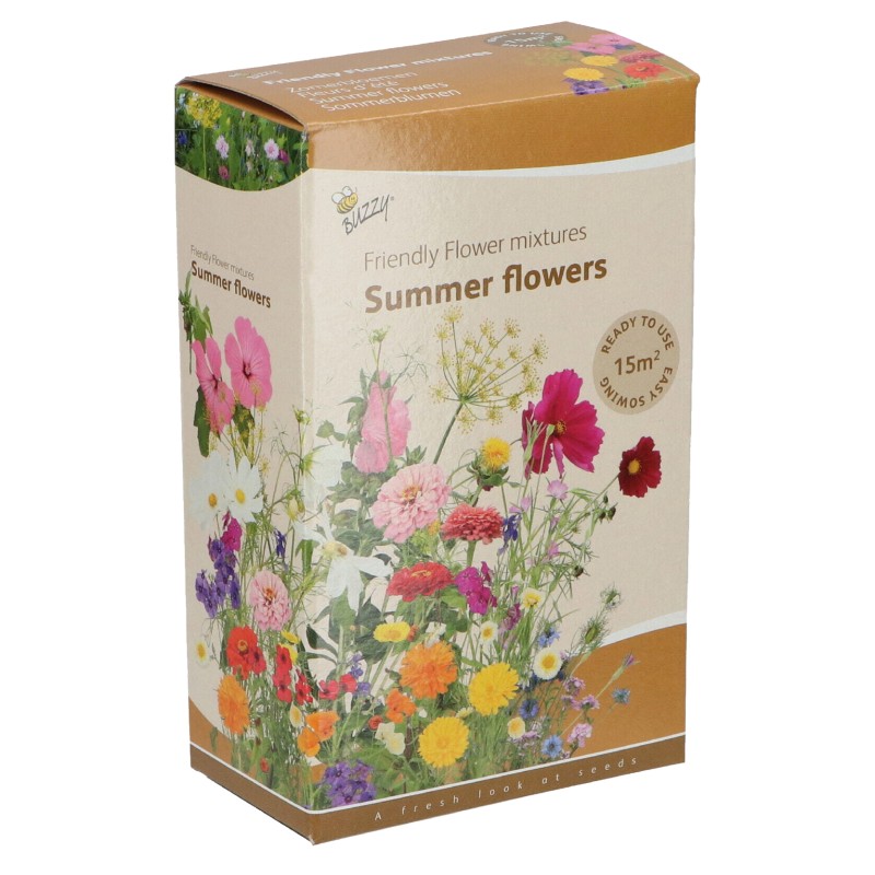 Blomsterblanding frø 'Sommerblomster' 15m²