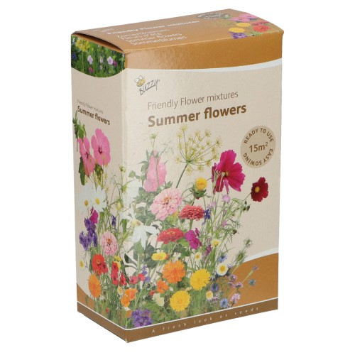 Blomsterblanding frø 'Sommerblomster' 15m²