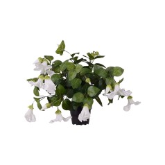 Kunstig Petunia 30 cm, Hvid