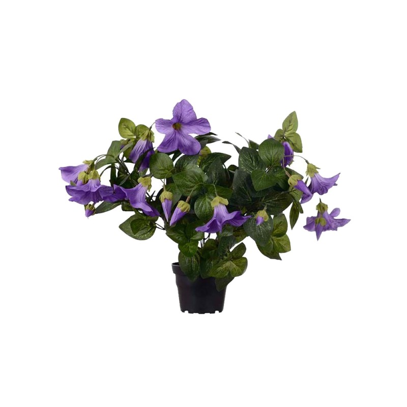 Kunstig Petunia 30 cm, Blå-lilla