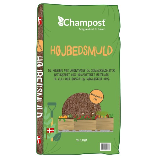 Champost Højbedsmuld 5x 20 Liter