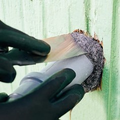 Gnaverstop, Ståluld 10x50cm