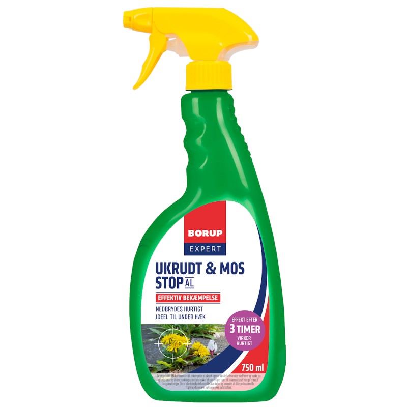 Ukrudt & Mos stop 750ml, Spray